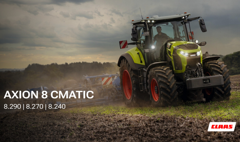 De nieuwe CLAAS AXION 8