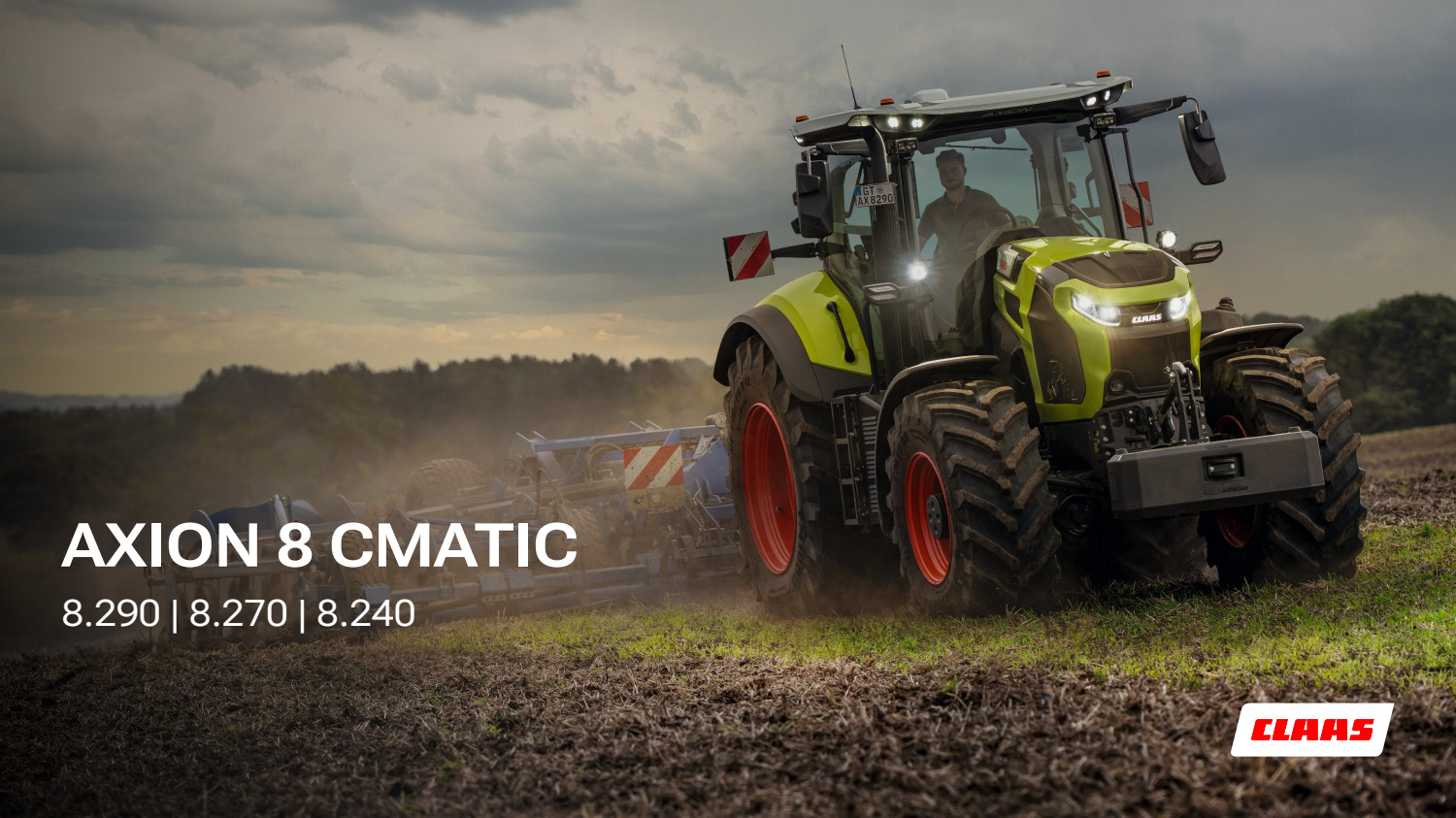 De nieuwe CLAAS AXION 8